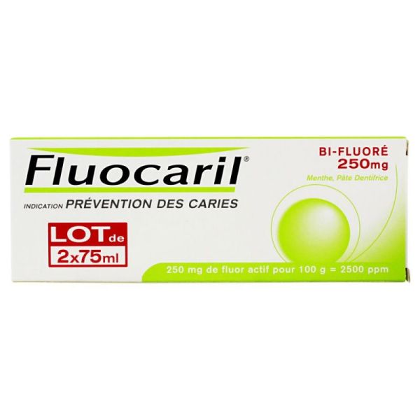 Fluocaril Bif250 Ment Lot2 75ml