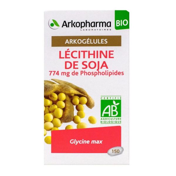 Arko Lecithine De Soja Bio 150Caps