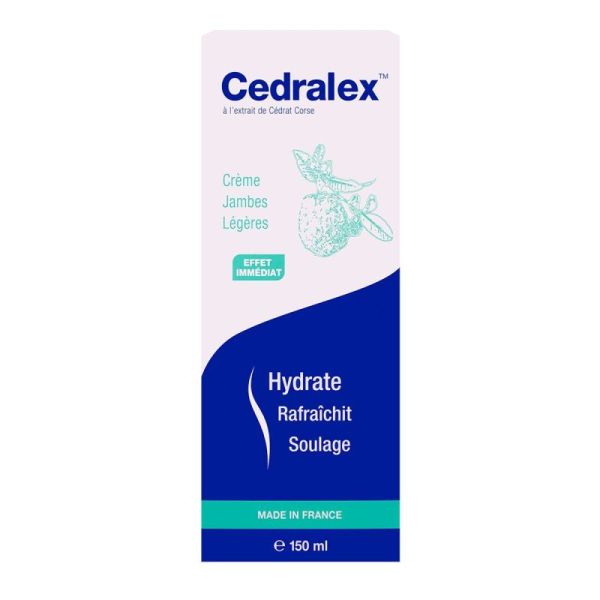 Cedralex crème jambes légères effet immédiat 150mL