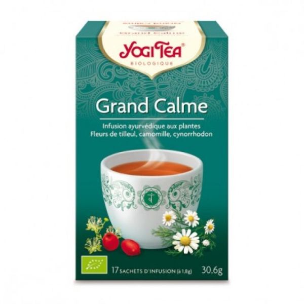 Yogi Tea Grand Calme 17 sachets d'infusion