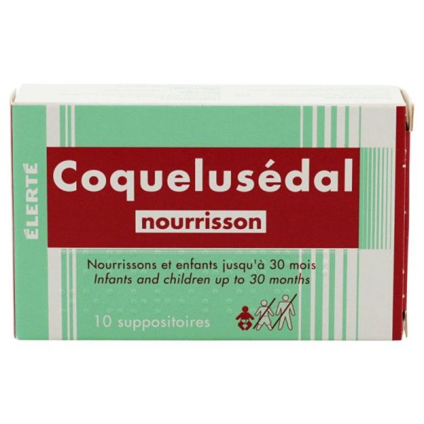 Suppositoires Coquelusédal nourrisson x 10