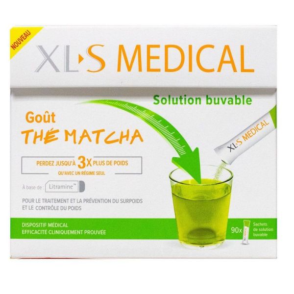 Xl-s Med Solution Buva Matcha 90 Sachets