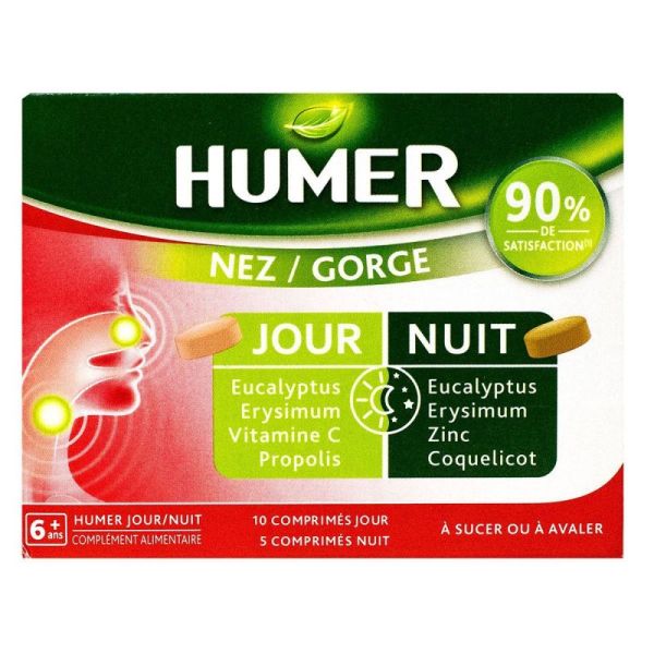 Humer Jour Et Nuit Nez/gorge 10+5cp