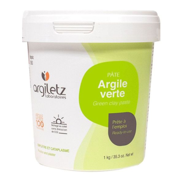 Argiletz Argile Verte Pot 1kg