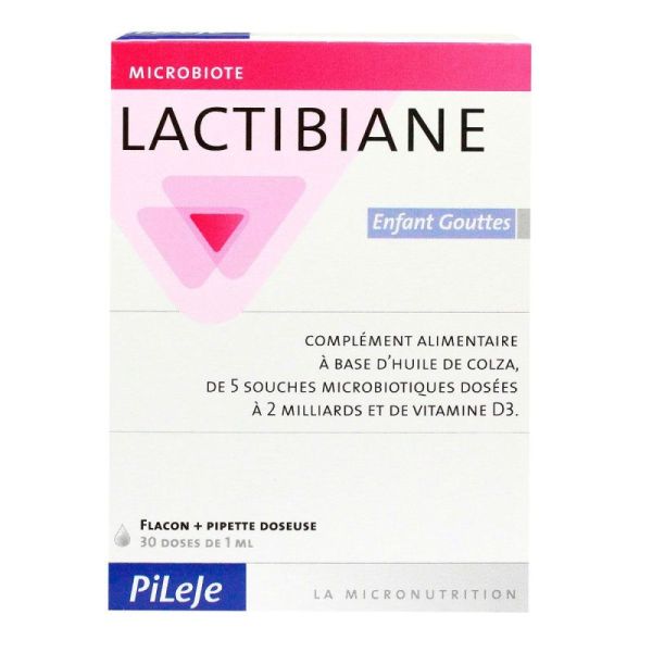 Lactibiane enfant gouttes 30ml