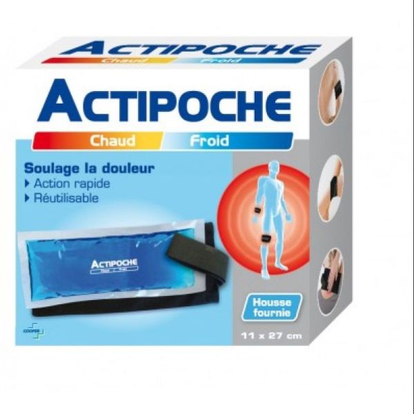 Actipoche coussin thermique C/F 11x27cm