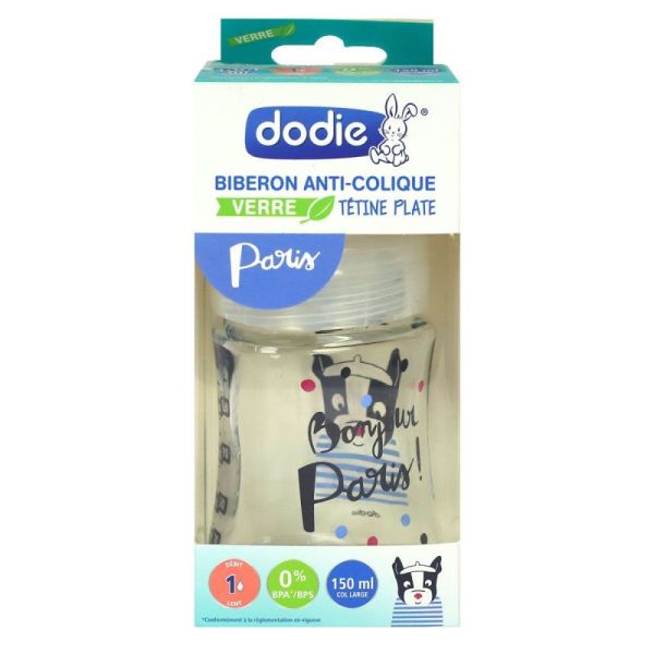 Dodie Bib 1 Sensatant-col 150ml 0-6 Pari