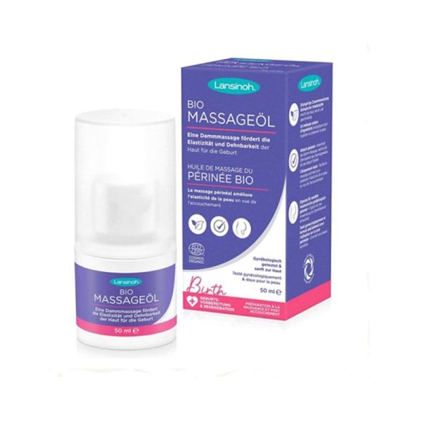 Lansinoh Huile Massage Perinee Bio Fl50Ml