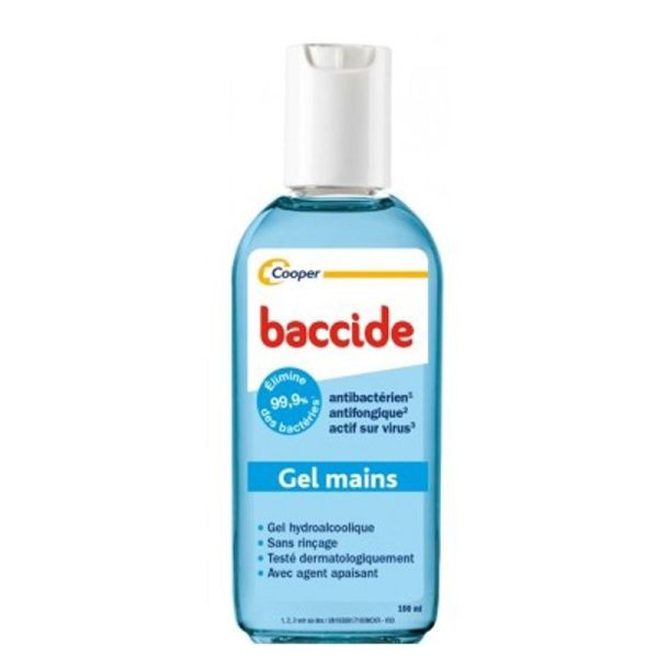 Baccide Gel Main 100Ml S/Parf