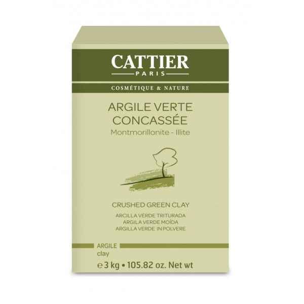Cattier Argile Vert concassé 3kg