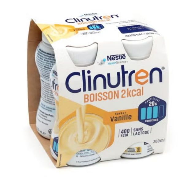 Clinutren Hp/hc+ Ss Lactose Vanil 200mlx4