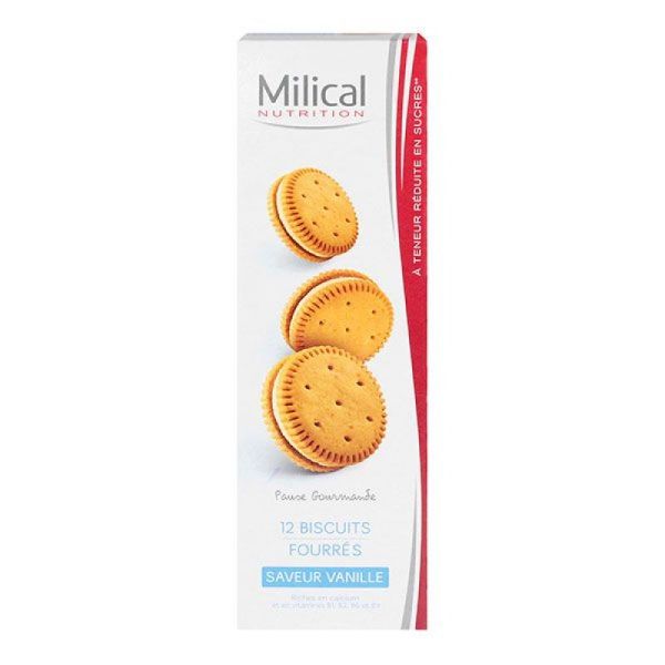 Milical Biscuit Vanille Calcium B/200g
