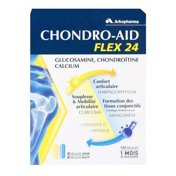 Chondro-Aid flex 24 120 gélules