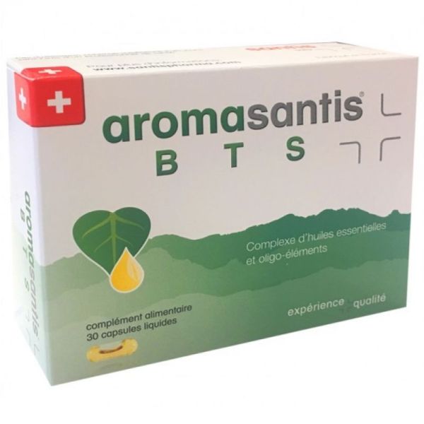 Aromasantis BTS 30 capsules liquides