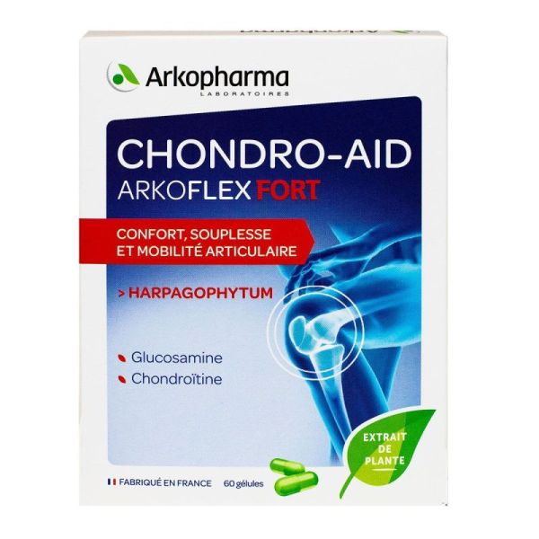Chondro-Aid fort glucosamine marin - 60 gélules