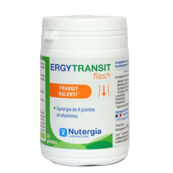 Nutergia Ergytransit Flash 30 Gel