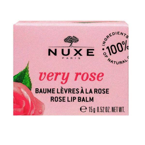 Nuxe Very Rose Baume Levres Pot 15g