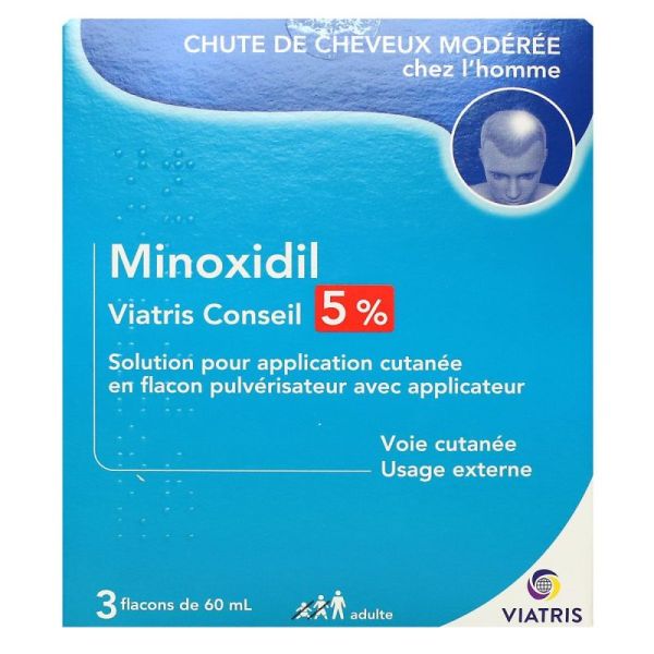 Minoxidil Myl 5% Loc Fp60ml 3