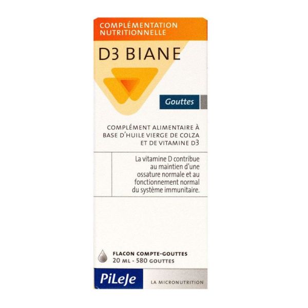 D3 biane gouttes 20ml