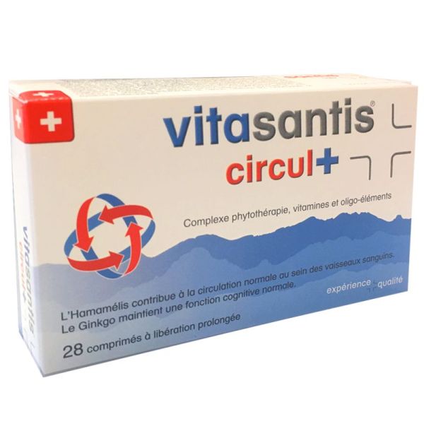 Vitasantis Circul+ 28 comprimés à libération prolongée