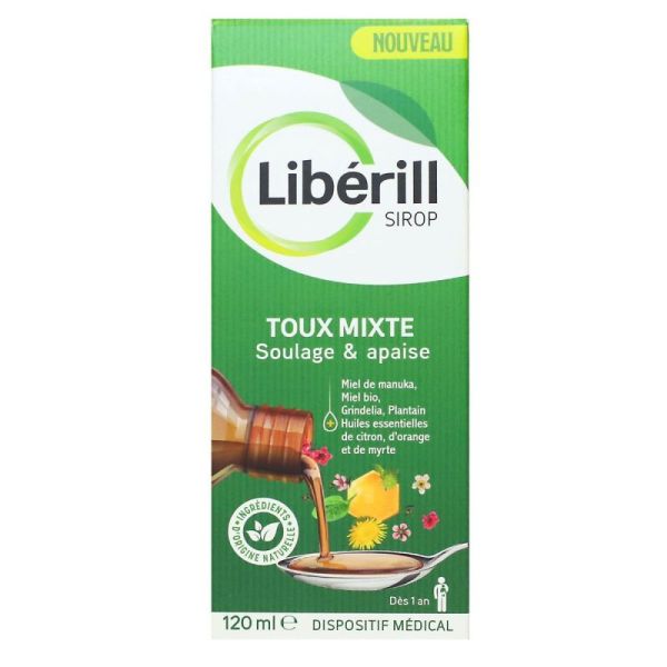 Liberill Toux Mixte Sirop Fl 120Ml