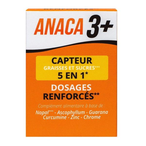 Anaca3  Capteur Grais/sucres 5en1 120gel