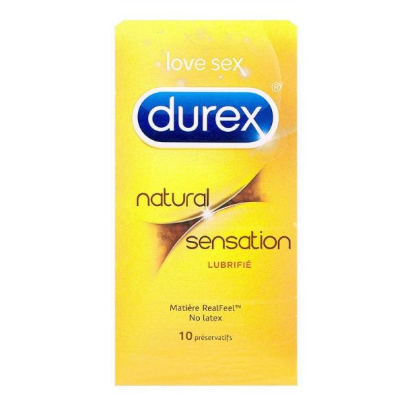 Durex Preserv Natural Sensation X10
