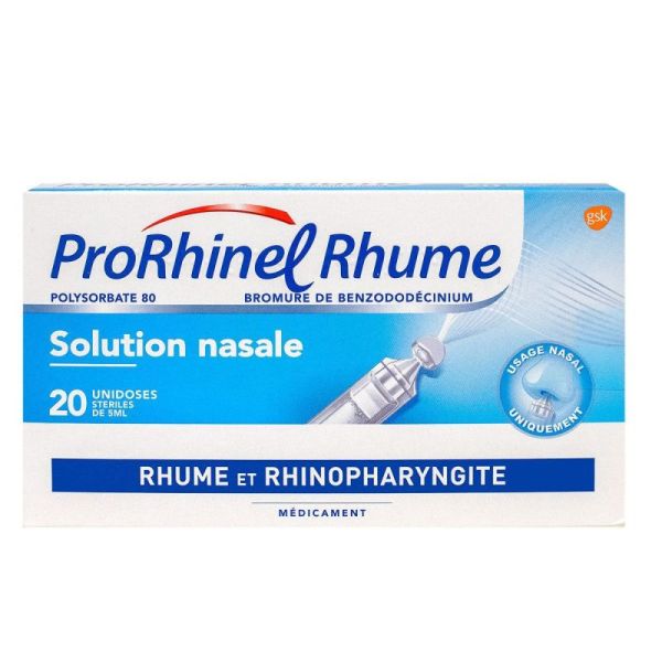 Rhume solution nasale 20x5ml