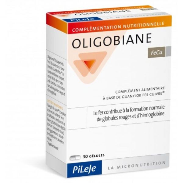 Pileje Oligobiane FeCu 30 gélules