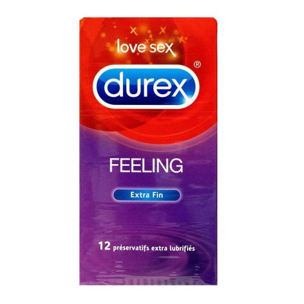 Durex Feeling Sensual 12 préservatifs