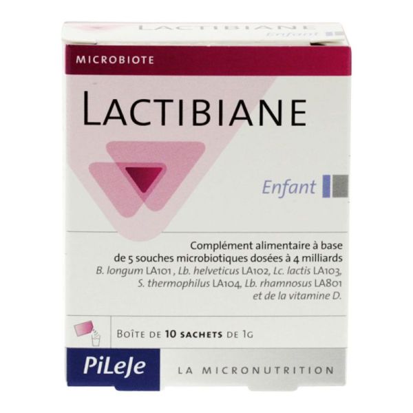 Lactibiane enfant 10 sachets 1g