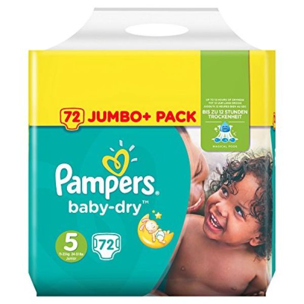 Pampers Baby-dry Junior T5 2x72