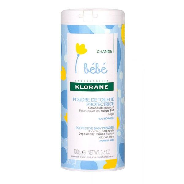 Klorane Bébé Poudre Toilette 100g