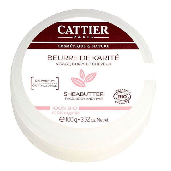 Cattier Beurre Karité 100g