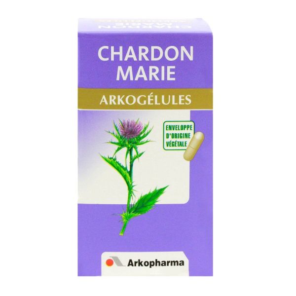 Arkogélules chardon marie 45 gélules