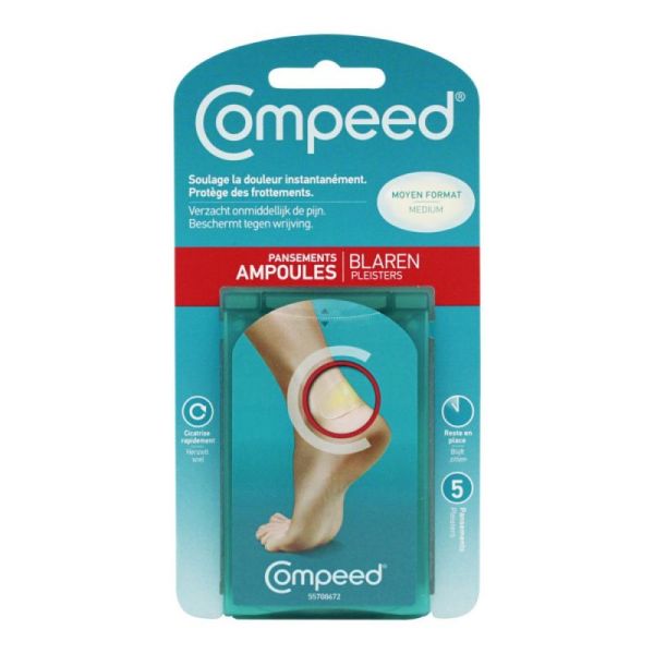 Compeed Ampoules Pans Moy Form B/5