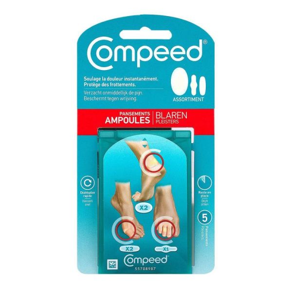 Compeed Pans Amp Assort Bt5