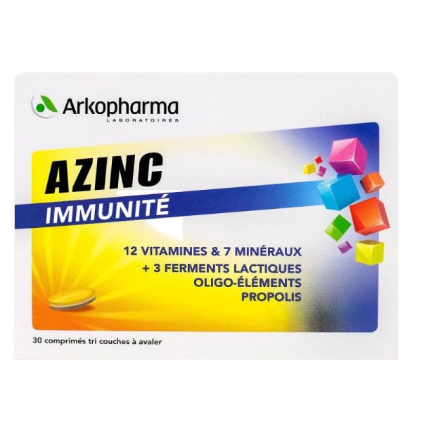 Azinc Immunite 30comprimes Des 15 Ans
