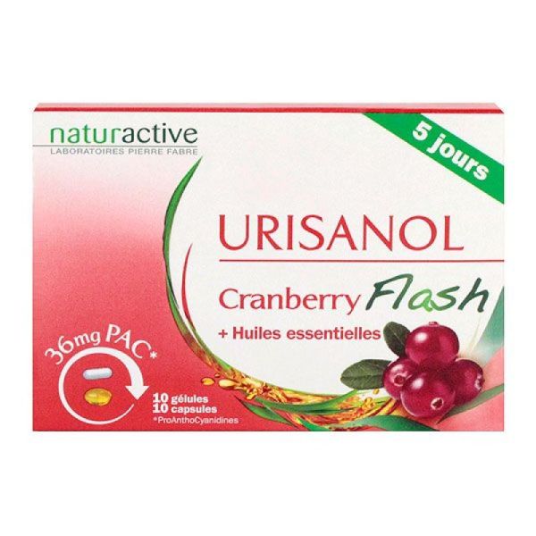 Urisanol Flash 10 gélules