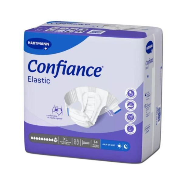 Confiance Change Elastic 10g/xl 14un