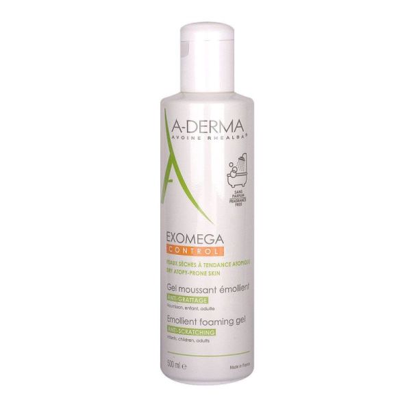 Aderma Exomega Control Gel Moussant 500ml