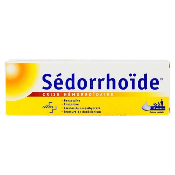 Sédorrhoïde crème locale 30g