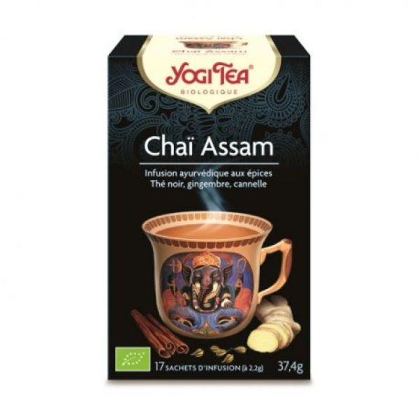 Yogi Tea Chaï Assam 17 sachets d'infusion