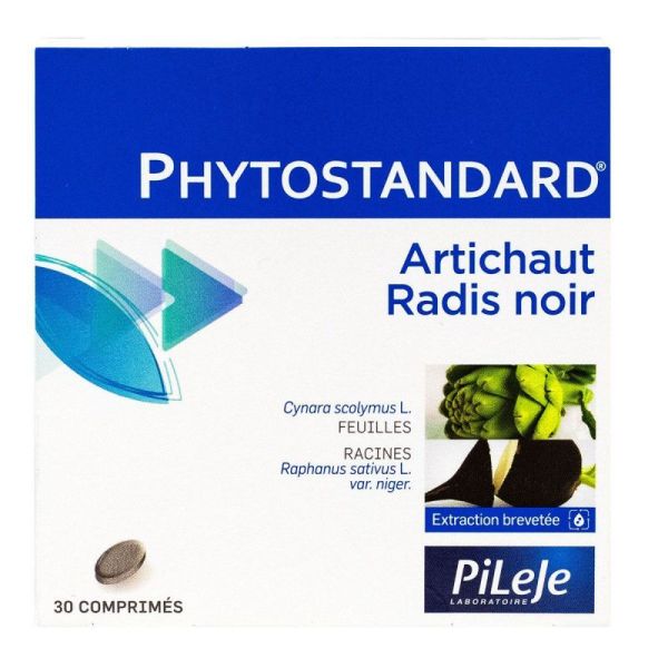 Pileje Phytostandard Artichaut et Radis noir 30 comprimés