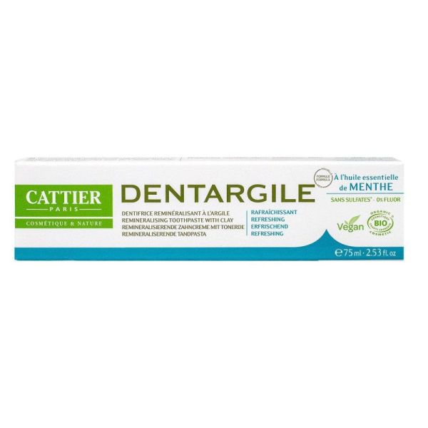 Cattier Dentargile Menthe 75ml