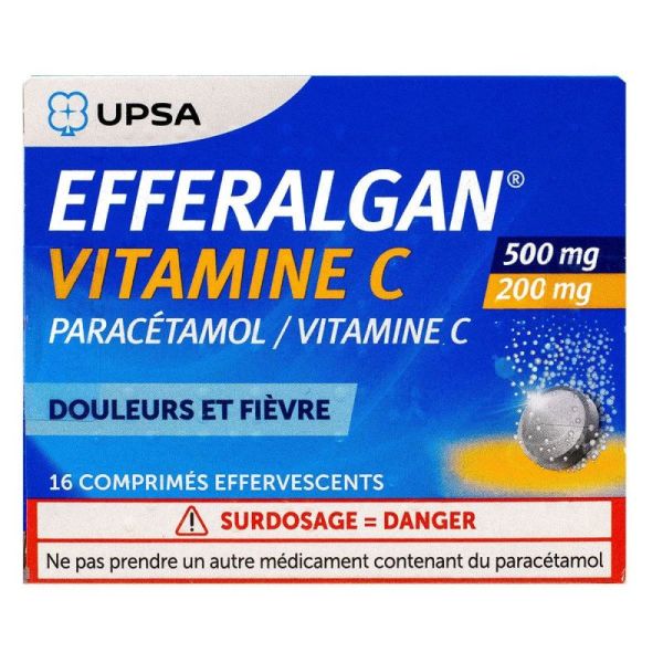 Efferalgan Vitc 500mg/200mg Cpr Eff T