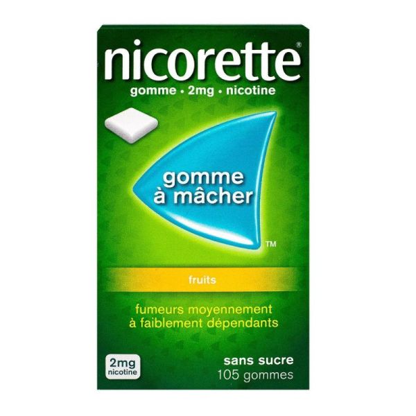 Nicorette 2mg Fruits Ss Gom Bt105