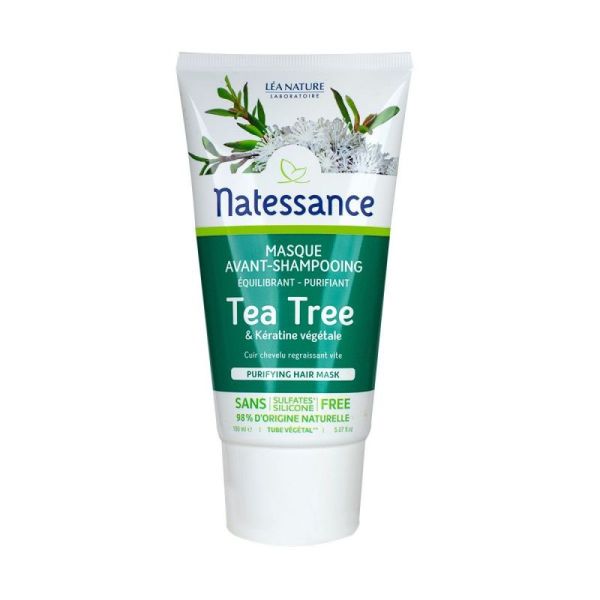 Natessance Masque Av Shp Tea Tree Tb150ml