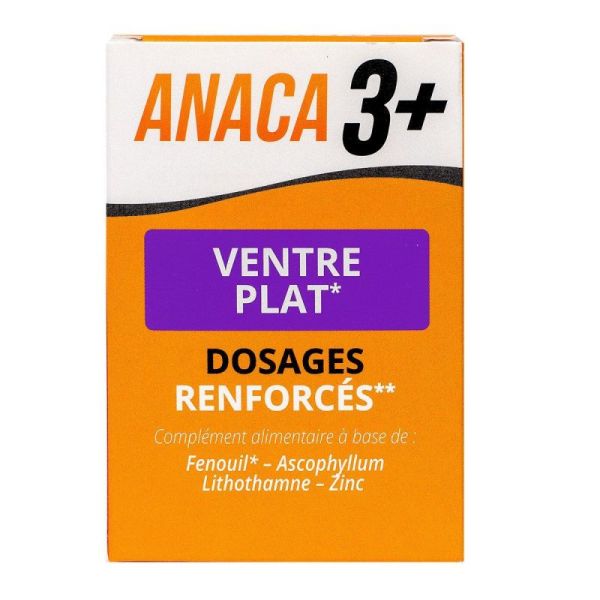 Anaca3 Ventre Plat 120 Gelules