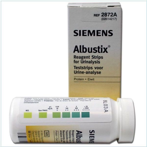 Siemens Albustix 50 bandelettes urinaires